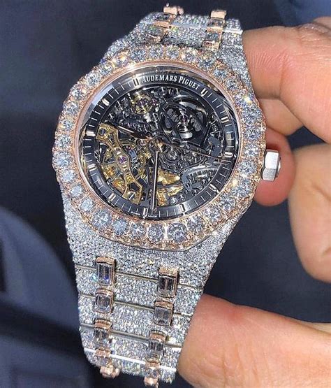 iced out replica ap watches|fully iced out watches.